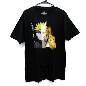 Naruto Shippuden 2002 Vintage Shirt Black Size Large